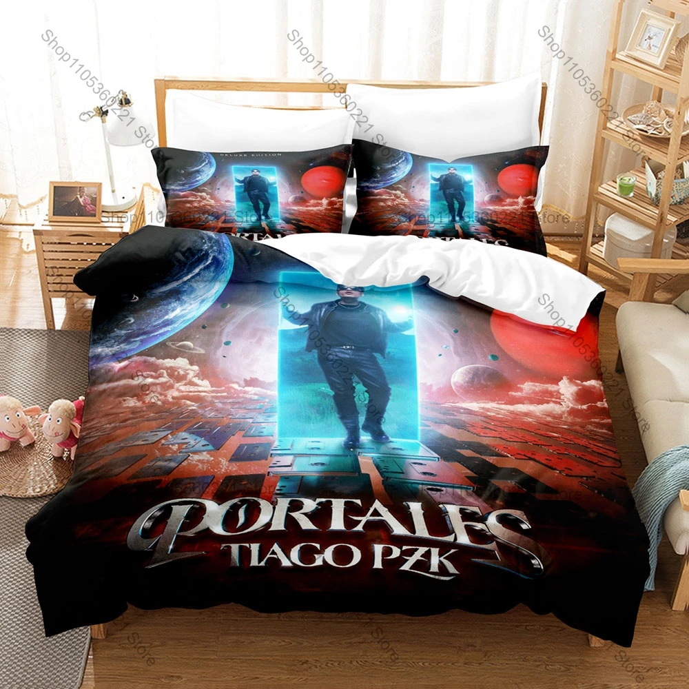Tiago PZK GOTTI A Album Print Bedding Set Include 1 Duvet Cover + 2 Pillowcases Soft Bed Decor For Latin Music Fans
Tiago PZK GOTTI A Album Print Bedding Set Include 1 Duvet Cover + 2 Pillowcases Soft Bed Decor For Latin Music Fans