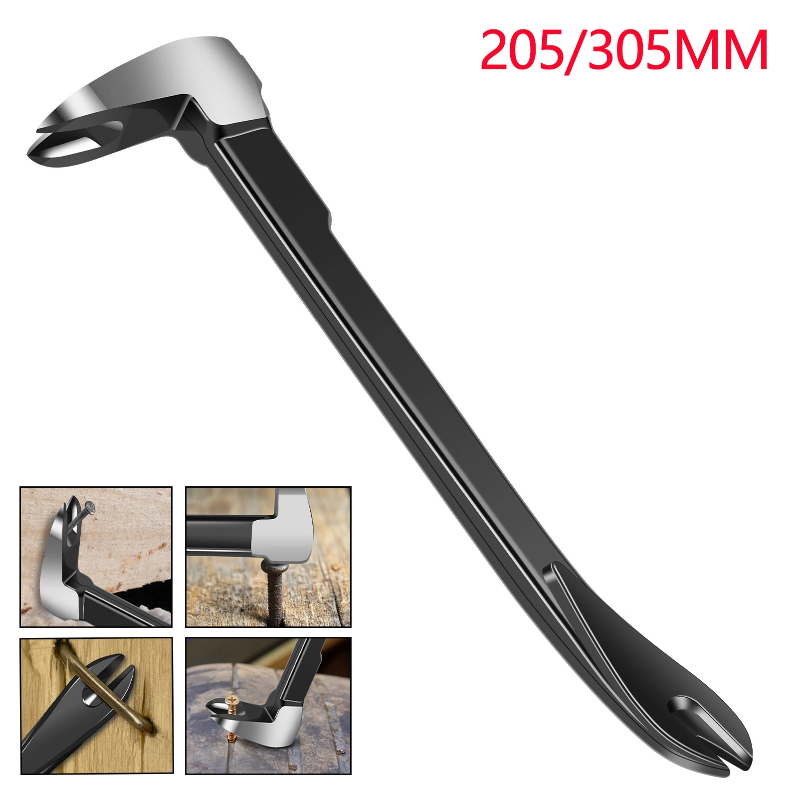 Nail Puller Cats Paw Nail Remover Portable Pry Bar Multifunctional Crowbar Tool Steel Nail Extractor for Home Remolding Woodwork
Nail Puller Cats Paw Nail Remover Portable Pry Bar Multifunctional Crowbar Tool Steel Nail Extractor for Home Remolding Woodwork