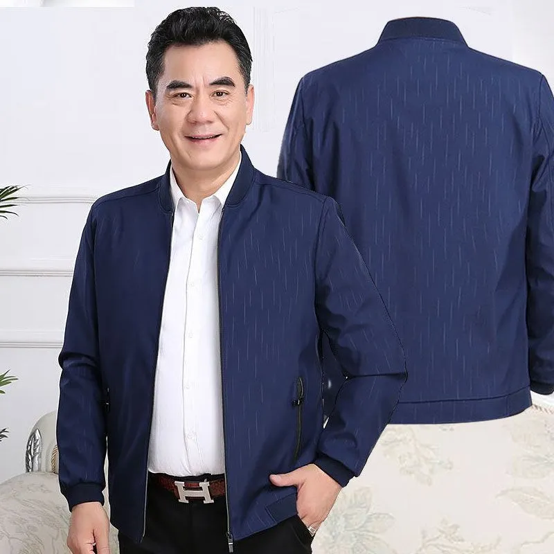 Casual Floral Print Men's Jaet Middle-Aged And ly Workwear Comfortable Polyester Outerwear for Dad's Home Use
Casual Floral Print Men's Jaet Middle-Aged And ly Workwear Comfortable Polyester Outerwear for Dad's Home Use