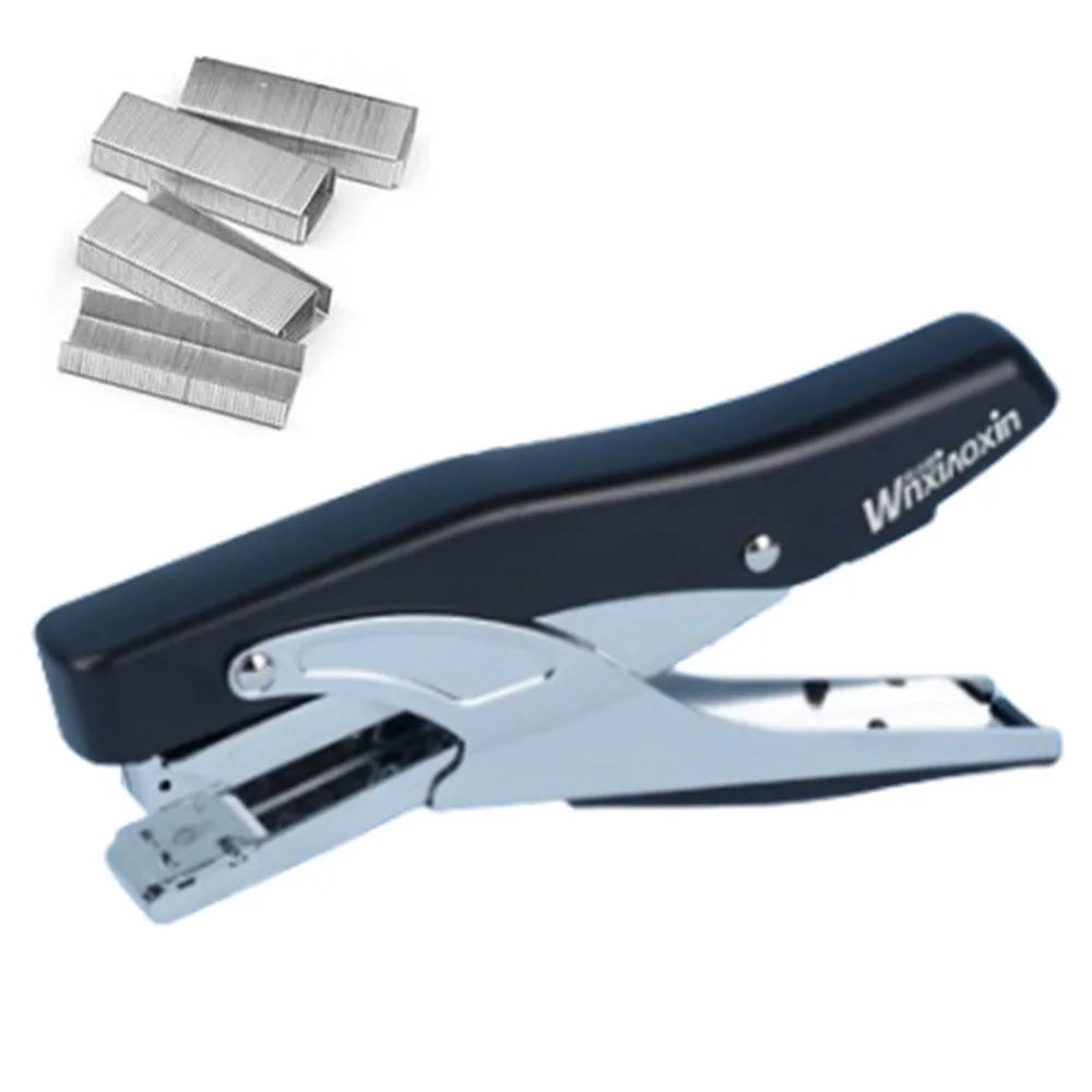 Multifunction Labor-Saving Stapler Hand Operated Anti-slip Heavy Duty Stapler with 1000pcs Nails Portable Book Binding Machines
Multifunction Labor-Saving Stapler Hand Operated Anti-slip Heavy Duty Stapler with 1000pcs Nails Portable Book Binding Machines