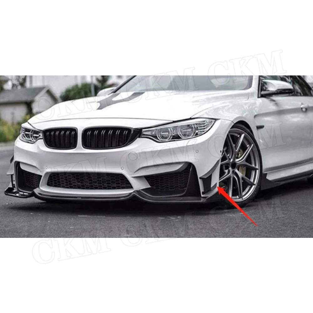 Carbon Fiber Front Bumper Side Fins Splitters Spoiler for BMW F80 M3 F82 F83 M4 2014-2017 Air Vent Trims Decoration
Carbon Fiber Front Bumper Side Fins Splitters Spoiler for BMW F80 M3 F82 F83 M4 2014-2017 Air Vent Trims Decoration