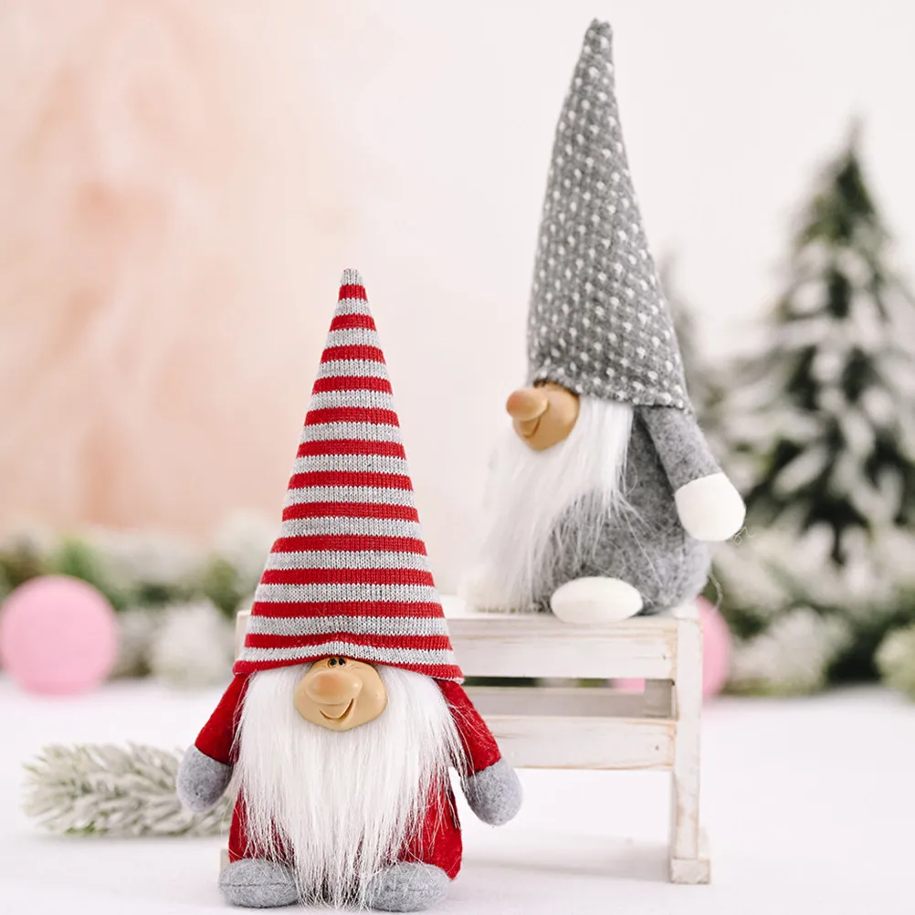 2Pcs Cheerful Gnome Figure Premium Fabric Decor for Christmas New Year Home Office Party Table Desktop Window Shelf Bookcase
2Pcs Cheerful Gnome Figure Premium Fabric Decor for Christmas New Year Home Office Party Table Desktop Window Shelf Bookcase
