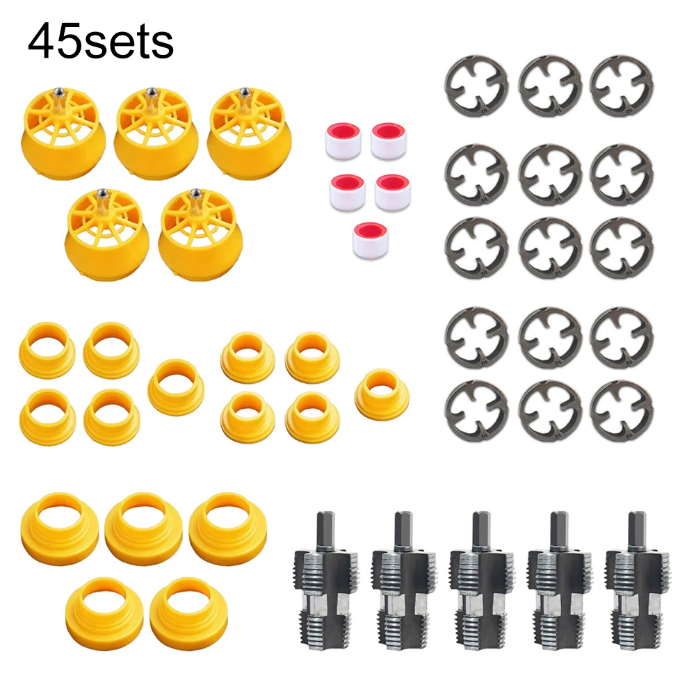 5 Sets Versatile PVC Pipe Threader Kit: Efficient 4 & 6 Point Water Pipe Opener For Power Tools Drill Bits Accessory In Stock
5 Sets Versatile PVC Pipe Threader Kit: Efficient 4 & 6 Point Water Pipe Opener For Power Tools Drill Bits Accessory In Stock