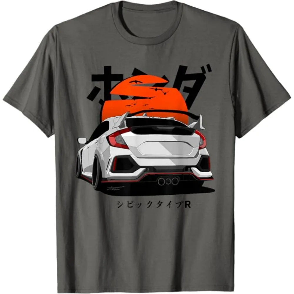 Футболка Honda для мужчин и женщин Civic Type R FK8, с принтом японского автомобиля, летняя, для езды по бездорожью, с коротким рукавом, весенняя, для мотогонок
Футболка Honda для мужчин и женщин Civic Type R FK8, с принтом японского автомобиля, летняя, для езды по бездорожью, с коротким рукавом, весенняя, для мотогонок