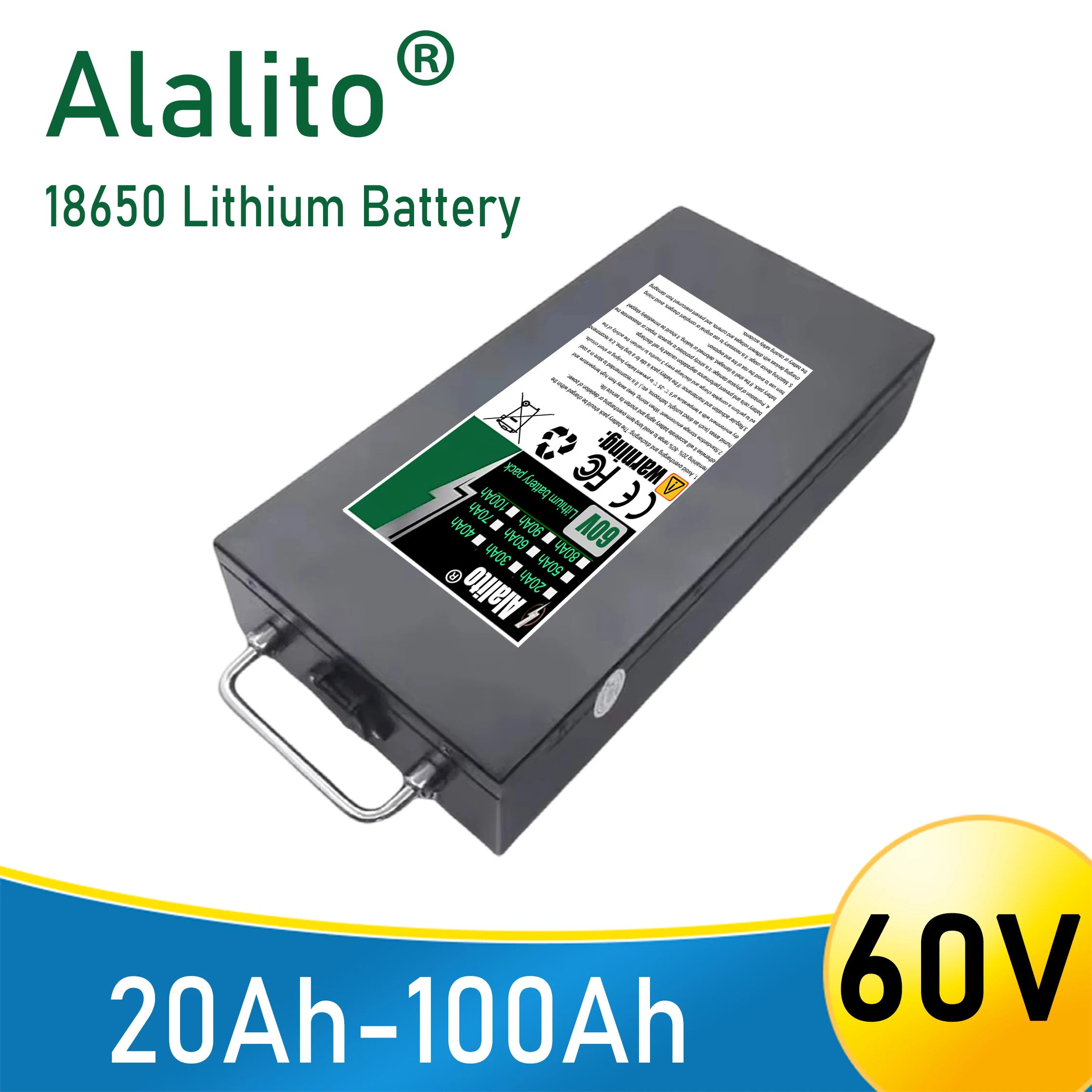 Suitable for motors below 3000W, for Harley 60V 20Ah-100Ah lithium battery pack, full capacity
Suitable for motors below 3000W, for Harley 60V 20Ah-100Ah lithium battery pack, full capacity
