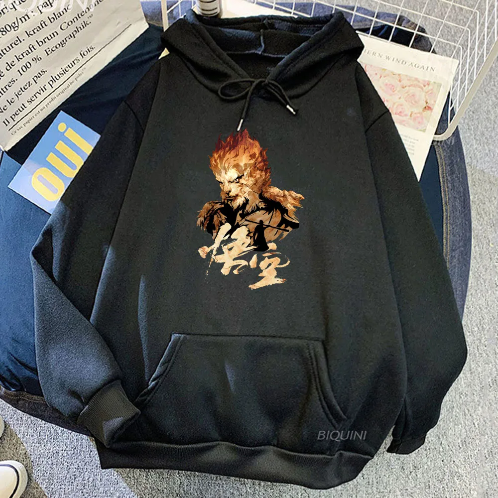 Streetwear Black Myth Wukongg Game Graphic Hoodies Men Women Clothes Fashion Comfortable Soft Unisex Sweatshirt Printing Clothes
Streetwear Black Myth Wukongg Game Graphic Hoodies Men Women Clothes Fashion Comfortable Soft Unisex Sweatshirt Printing Clothes