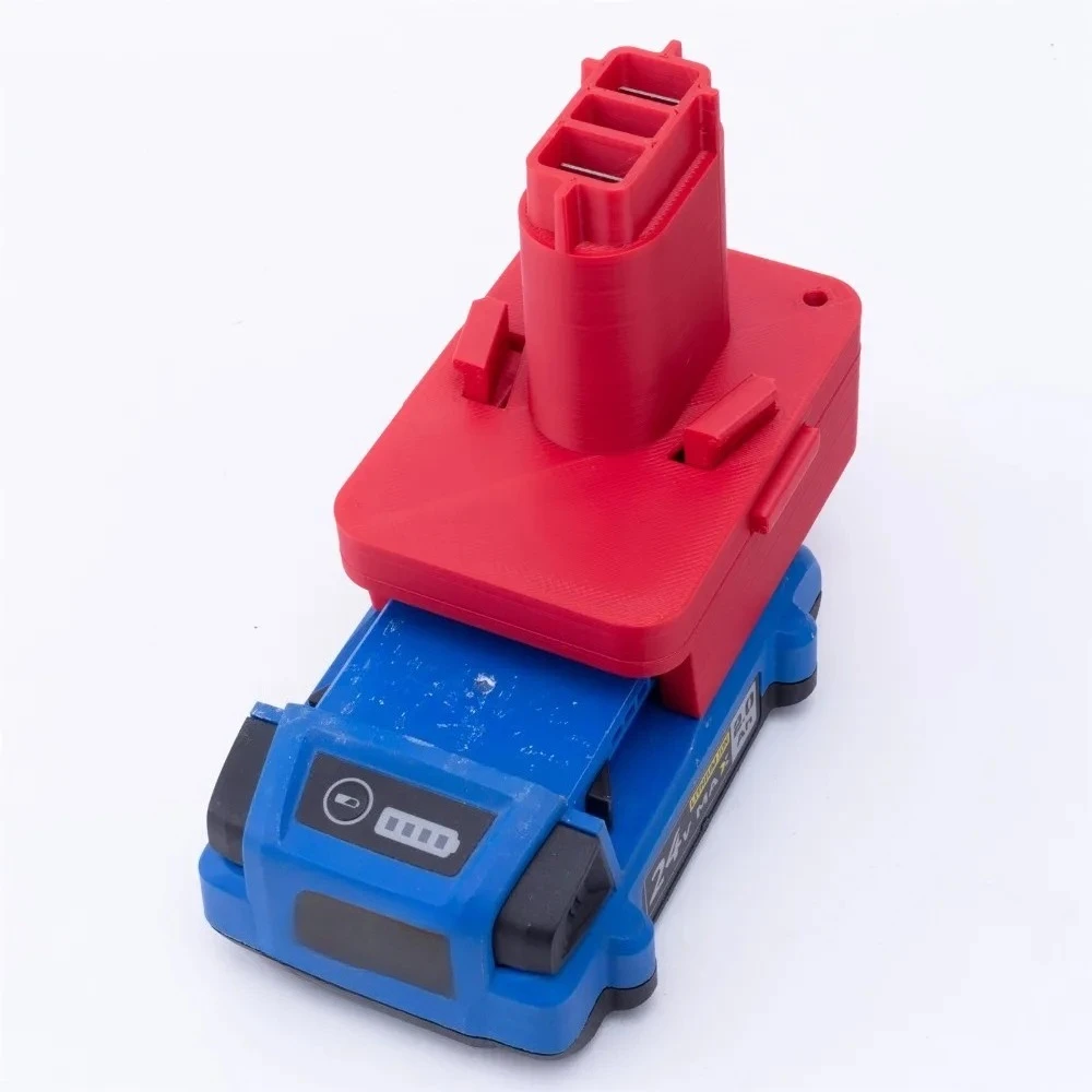 Adapter for Kobalt 24V MAX Lithium Ion Battery TO SNAP ON CT3850 CTB3185 CTB3187 Cordless Tools Accessory(Only Battery Adapter)
Adapter for Kobalt 24V MAX Lithium Ion Battery TO SNAP ON CT3850 CTB3185 CTB3187 Cordless Tools Accessory(Only Battery Adapter)