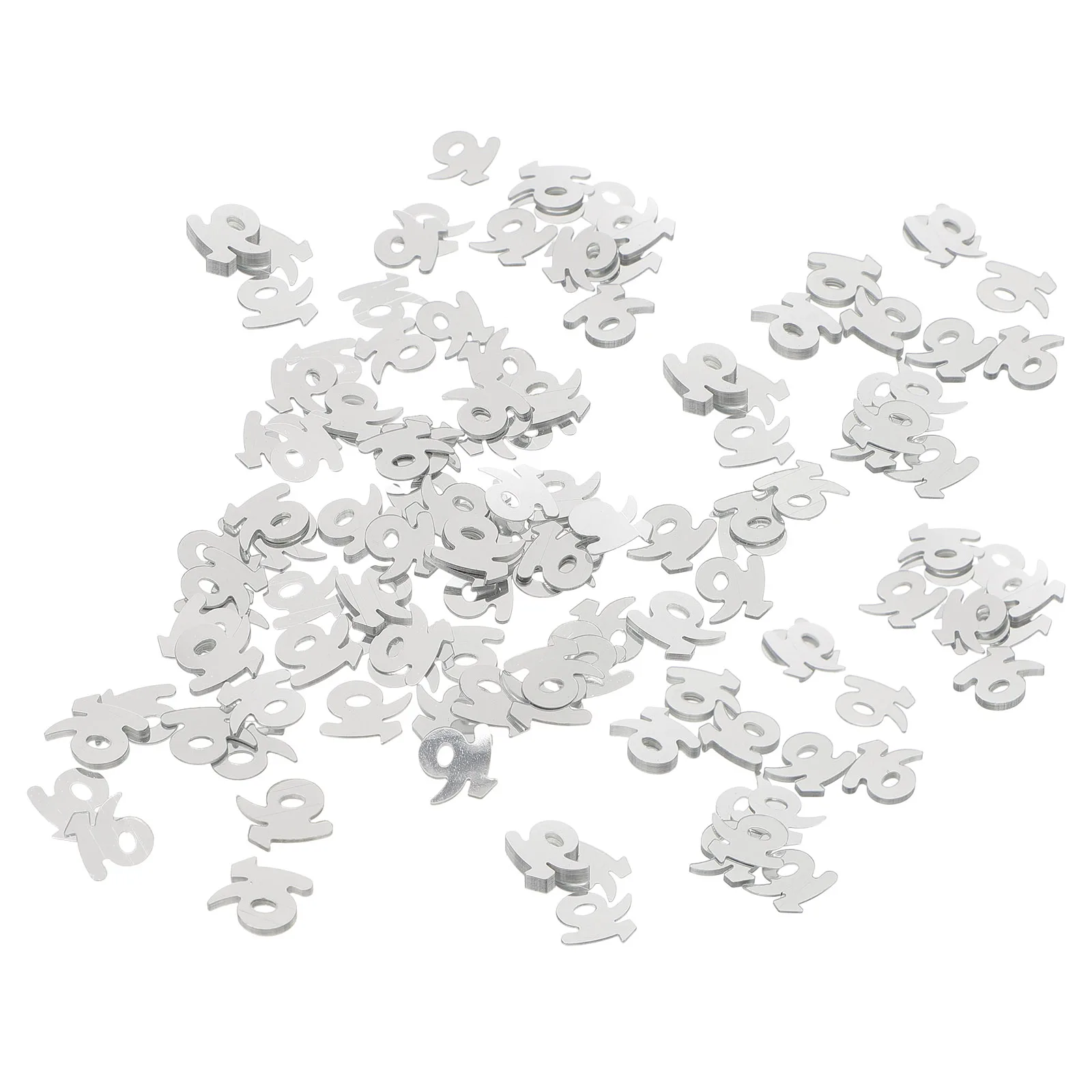 1200pcs Number 16 Sequins Confetti Premium Party Supplies Table Decoration For Birthday Anniversary Celebration Silver Reusable
1200pcs Number 16 Sequins Confetti Premium Party Supplies Table Decoration For Birthday Anniversary Celebration Silver Reusable