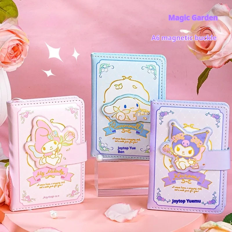 Блокнот Sanrio Kuromi Ledger с магнитной пряжкой, блокнот с красочными внутренними страницами для детей и студентов
Блокнот Sanrio Kuromi Ledger с магнитной пряжкой, блокнот с красочными внутренними страницами для детей и студентов