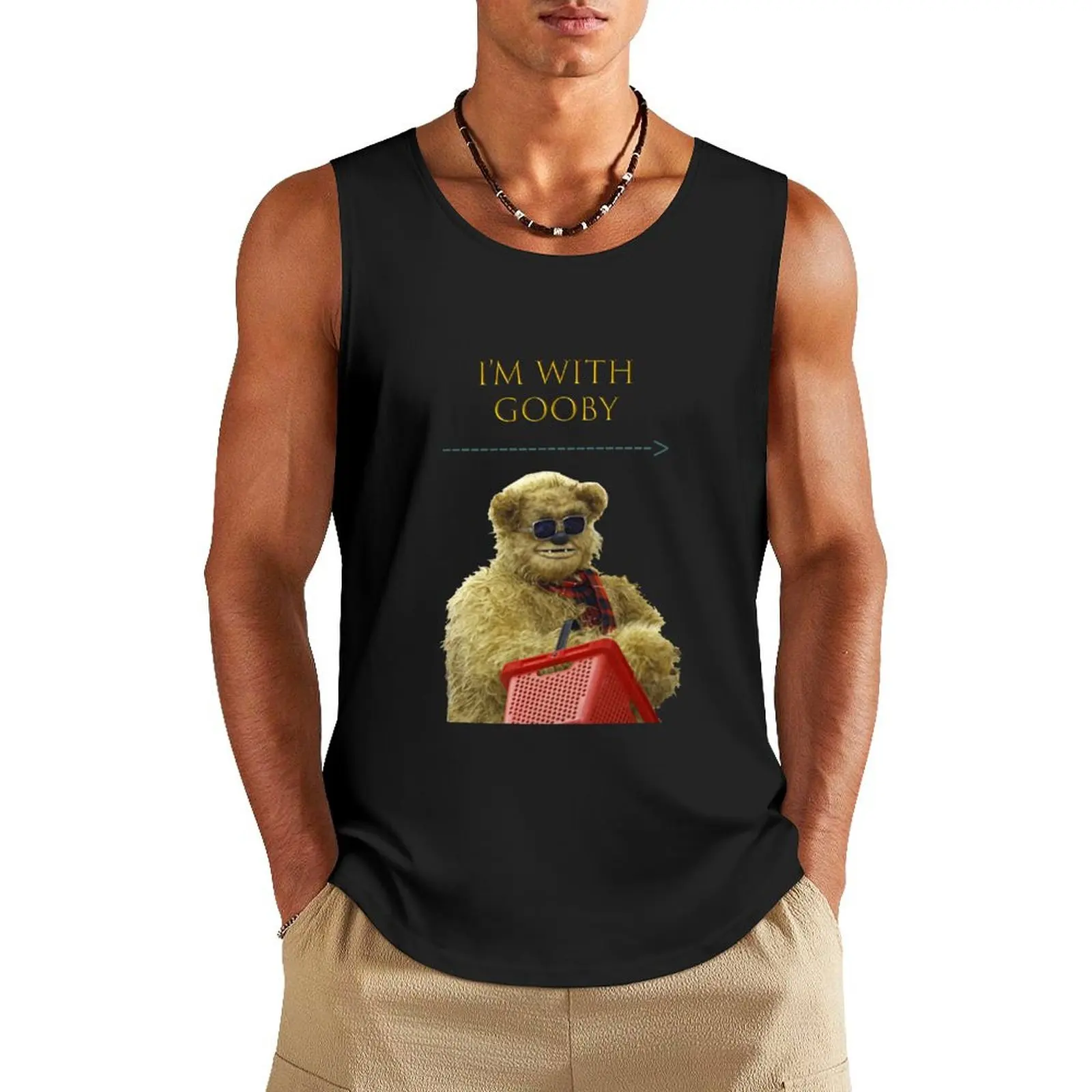 I'm With Gooby Tank Top mens gym clothes Men's sleeveless t-shirt gym for men Top summer
I'm With Gooby Tank Top mens gym clothes Men's sleeveless t-shirt gym for men Top summer