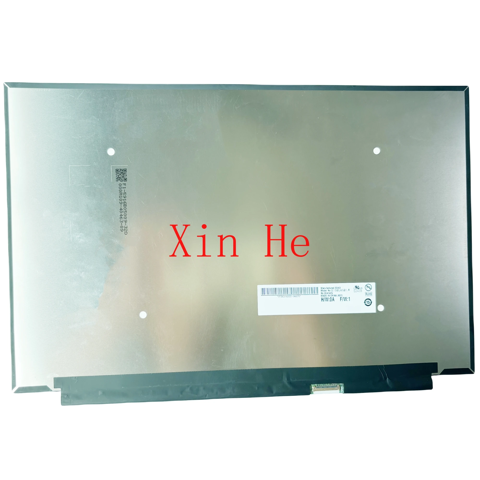 ЖК-экран B160UAN01.R для ноутбука 16,0 дюйма, Матрица экрана 1920*1200
ЖК-экран B160UAN01.R для ноутбука 16,0 дюйма, Матрица экрана 1920*1200