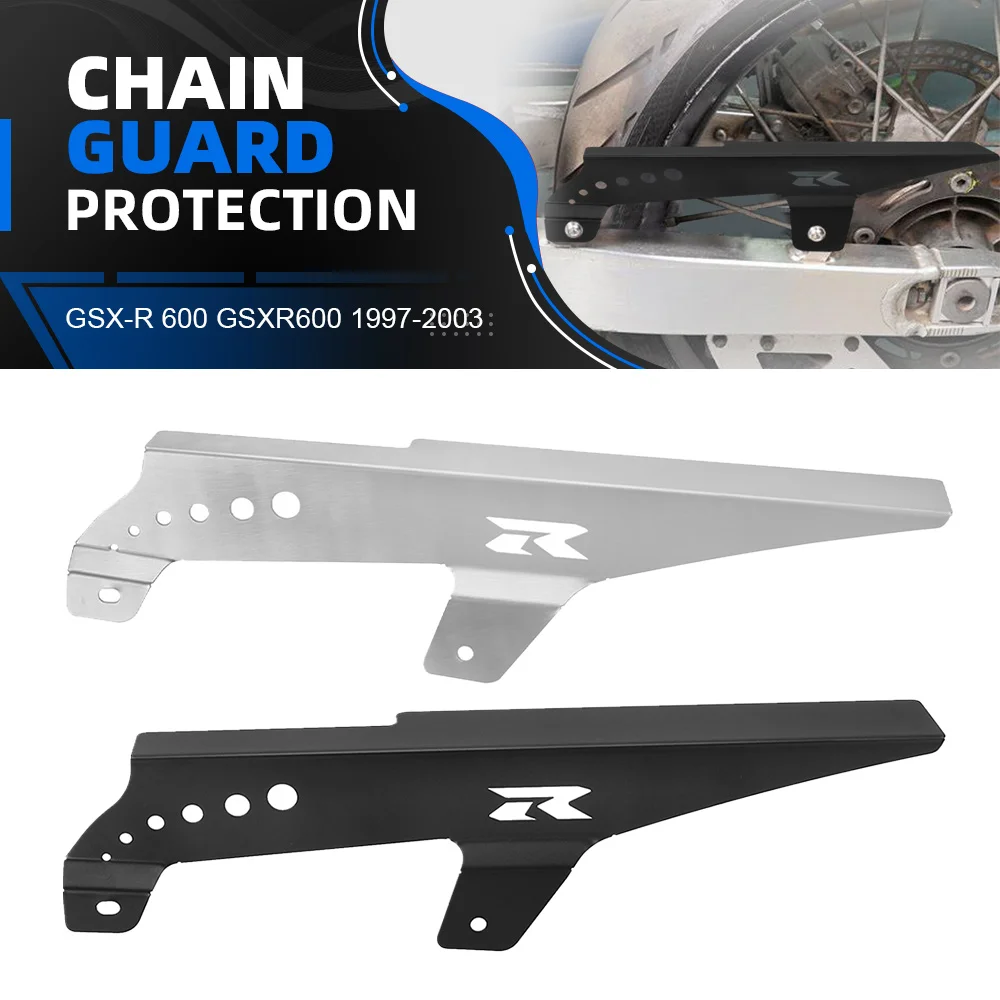 Stainless steel Rear Wheel Chain Guard Cover Protector For Suzuki GSX-R 600 GSXR600 1997-1998-1999-2000-2001-2002-2003 k1 k2 k3
Stainless steel Rear Wheel Chain Guard Cover Protector For Suzuki GSX-R 600 GSXR600 1997-1998-1999-2000-2001-2002-2003 k1 k2 k3
