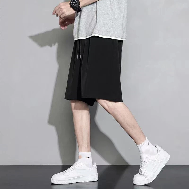 Men's Ice Silk Quick Dry Shorts Summer Loose Solid Color Casual Sports Five Point Pants
Men's Ice Silk Quick Dry Shorts Summer Loose Solid Color Casual Sports Five Point Pants