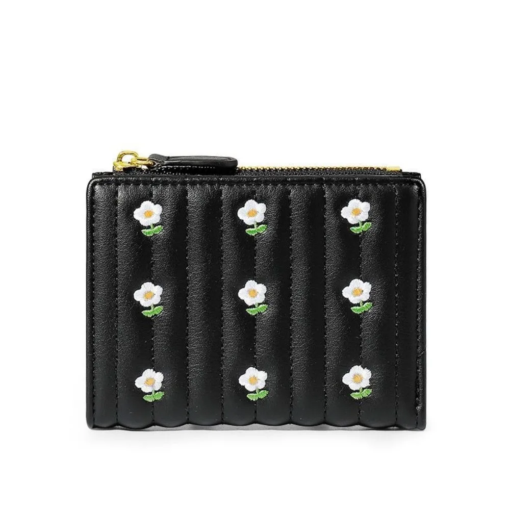 Fashion Mini Short Wallet PU Leather Zipper Money Bag Solid Color Flower Coin Purse Gift
Fashion Mini Short Wallet PU Leather Zipper Money Bag Solid Color Flower Coin Purse Gift