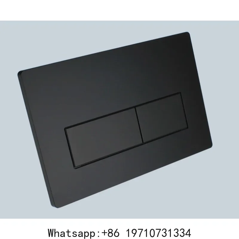 Black Dual Flushing Actuator Toilet Push Buttons Concealed Wall-mount Tanks Flush Pannels Replacement Part for Sigma Bathroom
Black Dual Flushing Actuator Toilet Push Buttons Concealed Wall-mount Tanks Flush Pannels Replacement Part for Sigma Bathroom