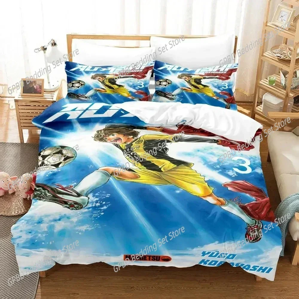 Anime Ashito Aoi Ao Ashi 3D NEW Duvet Cover Pillowcase Bedding Set Adult Girl Bedroom Decoration Children Single Double Large
Anime Ashito Aoi Ao Ashi 3D NEW Duvet Cover Pillowcase Bedding Set Adult Girl Bedroom Decoration Children Single Double Large