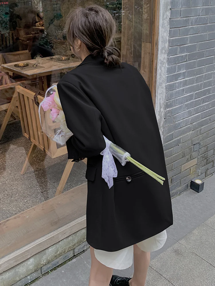 Korean Popular Clothes Old Money Style Woman Black Blazer Lady Coat Bargain Leopard Printing Arrivals Series Blended Knitted
Korean Popular Clothes Old Money Style Woman Black Blazer Lady Coat Bargain Leopard Printing Arrivals Series Blended Knitted