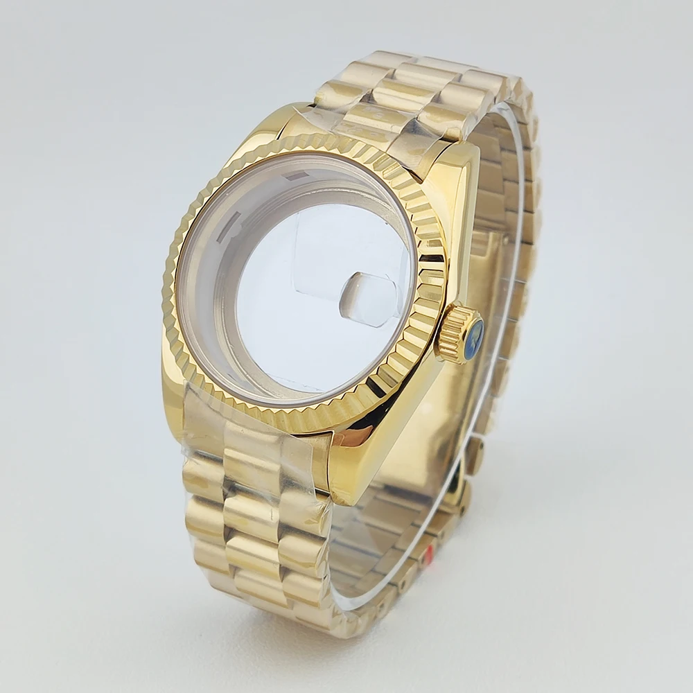 36/39mm Miyota 8285 Case Watch Case Sapphire Crystal Glass Stainless Steel Case Fit 29mm Dial 8285 Movement Watch Parts
36/39mm Miyota 8285 Case Watch Case Sapphire Crystal Glass Stainless Steel Case Fit 29mm Dial 8285 Movement Watch Parts
