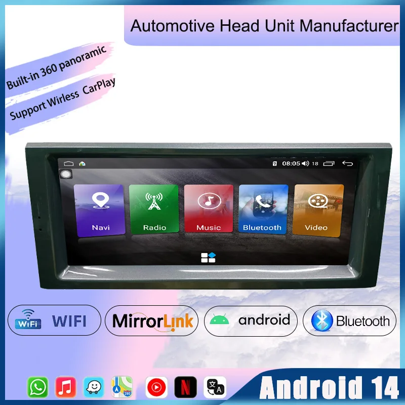 10.25" Android 16 IPS Screen For Land Rover Range Rover V8 L322 2005-2012 BT GPS DSP Car Audio Multimedia Stereo Player
10.25" Android 16 IPS Screen For Land Rover Range Rover V8 L322 2005-2012 BT GPS DSP Car Audio Multimedia Stereo Player