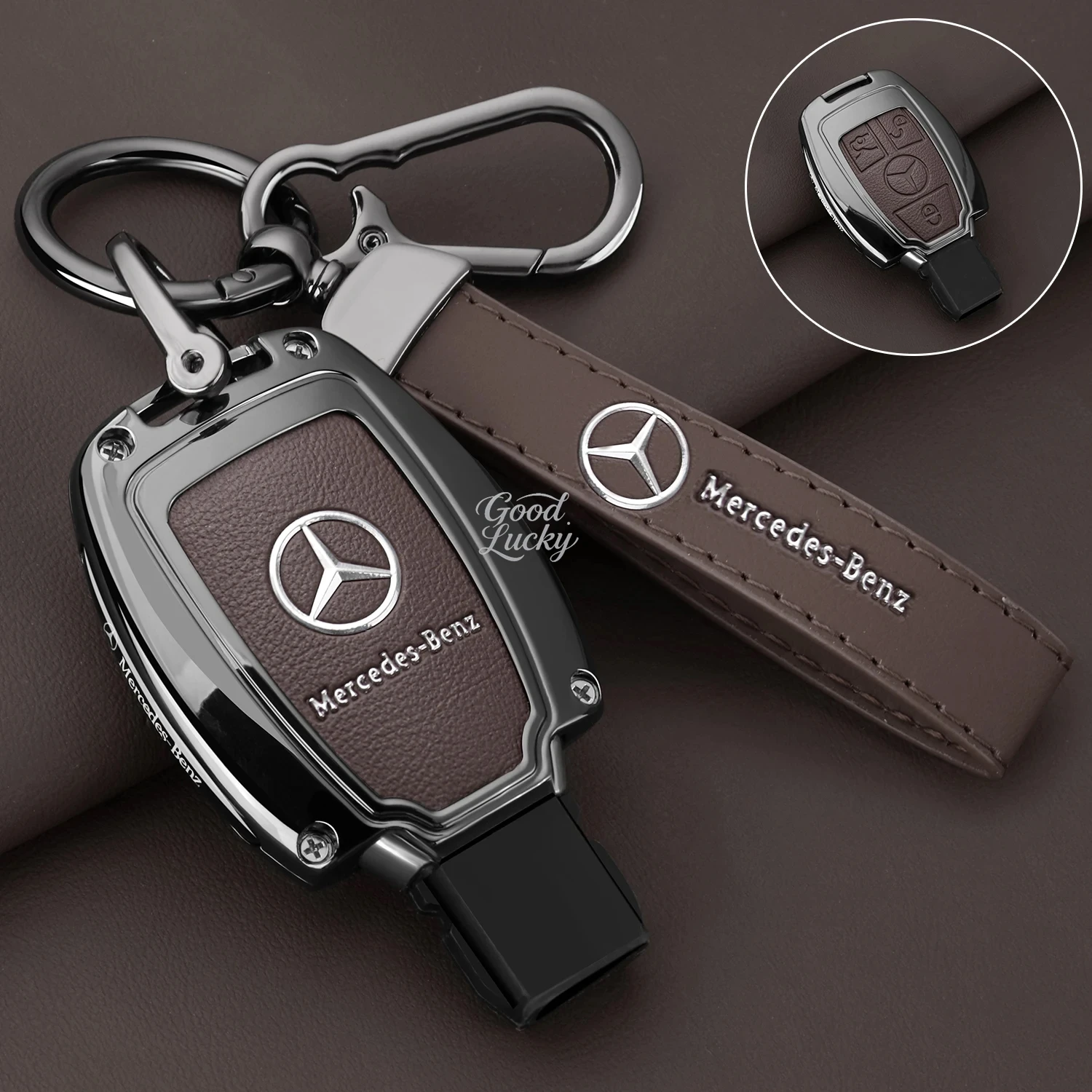 Zinc Alloy Car Remote Key Case Cover Shell Accessories For Mercedes Benz A C E S G Class GLC CLE CLA W177 W205 W213 W222 X167AMG
Zinc Alloy Car Remote Key Case Cover Shell Accessories For Mercedes Benz A C E S G Class GLC CLE CLA W177 W205 W213 W222 X167AMG