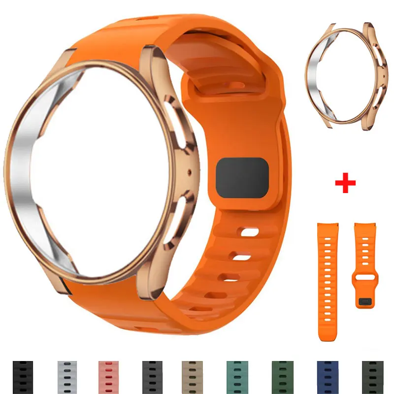 Официальный волнистый ремешок + чехол для Samsung Watch 6 5 4 40 мм 44 мм 4/6 Classic 42 43 мм 46 47 мм Силиконовый браслет без зазора Watch 5 Pro 45 мм
Официальный волнистый ремешок + чехол для Samsung Watch 6 5 4 40 мм 44 мм 4/6 Classic 42 43 мм 46 47 мм Силиконовый браслет без зазора Watch 5 Pro 45 мм