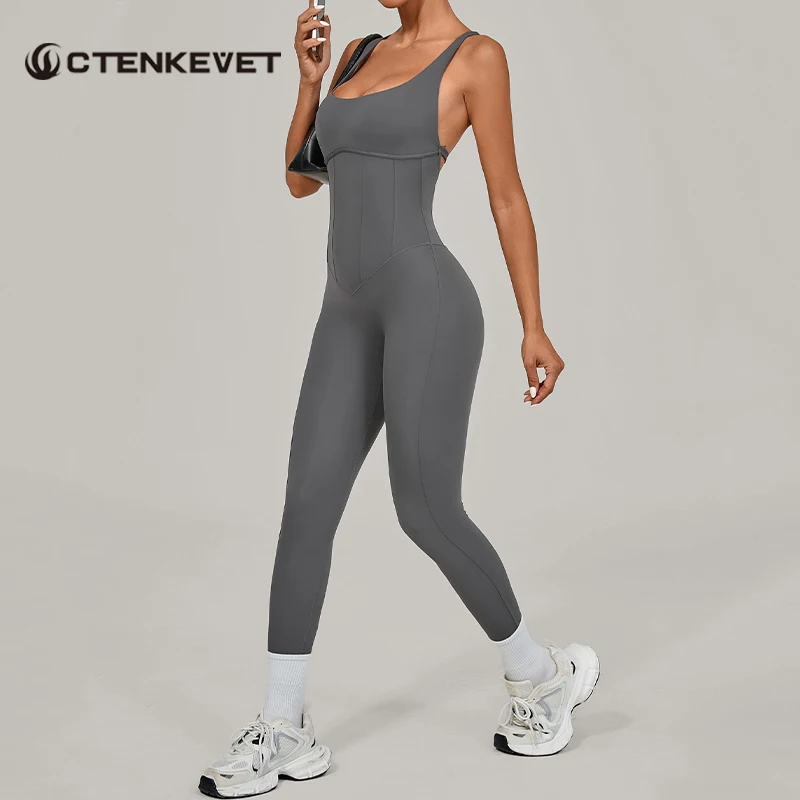 Women Adjustable Shoulder Straps Yoga Jumpsuit Dance-Inspired Backless Bodysuit Woman Tight-Fitting Workout Fitness One-Piece
Women Adjustable Shoulder Straps Yoga Jumpsuit Dance-Inspired Backless Bodysuit Woman Tight-Fitting Workout Fitness One-Piece