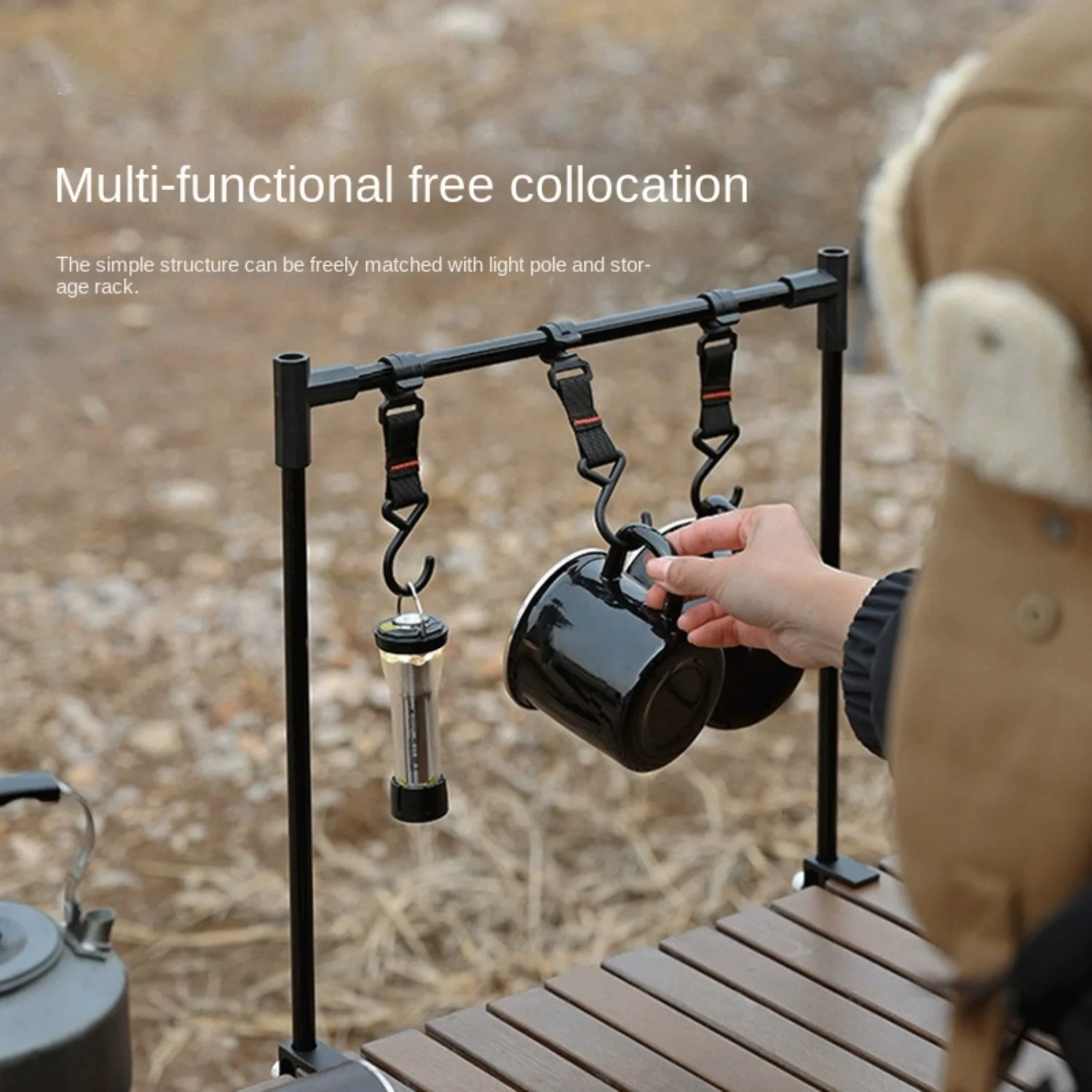 Outdoor Camping Desktop Storage Rack, Aluminum Alloy Folding Portable Storage Rack For Picnic Barbecue
Outdoor Camping Desktop Storage Rack, Aluminum Alloy Folding Portable Storage Rack For Picnic Barbecue