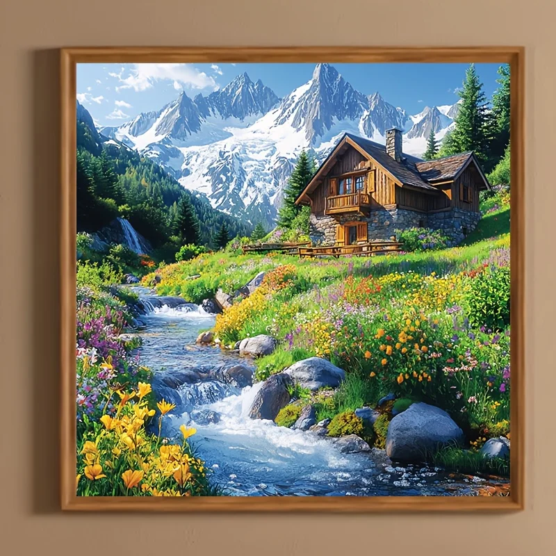 Mountain Houses Bloom with Flowers Jigsaw Puzzle 500/1024 PCS Holiday Stress Relieving Fun Games Home Decor Holiday Gifts
Mountain Houses Bloom with Flowers Jigsaw Puzzle 500/1024 PCS Holiday Stress Relieving Fun Games Home Decor Holiday Gifts