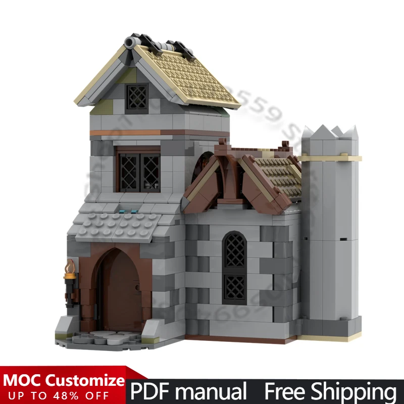 Набор для сборки 619 деталей City Engineering 31168 - Средневековый дом MOC, модульный конструктор, развивающая игрушка для детей, подарок
Набор для сборки 619 деталей City Engineering 31168 - Средневековый дом MOC, модульный конструктор, развивающая игрушка для детей, подарок