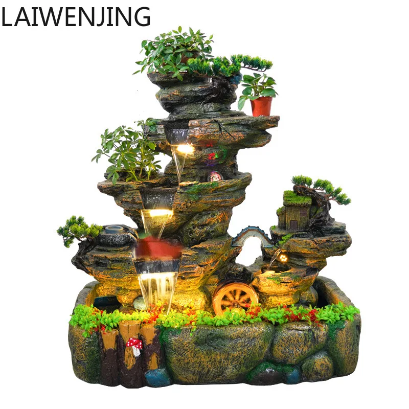 HLZ Rockery Water Fountain Fish Pond Landscape Ornament Indoor Balcony Wealth-Attracting Water Flow Circulation Decoration
HLZ Rockery Water Fountain Fish Pond Landscape Ornament Indoor Balcony Wealth-Attracting Water Flow Circulation Decoration