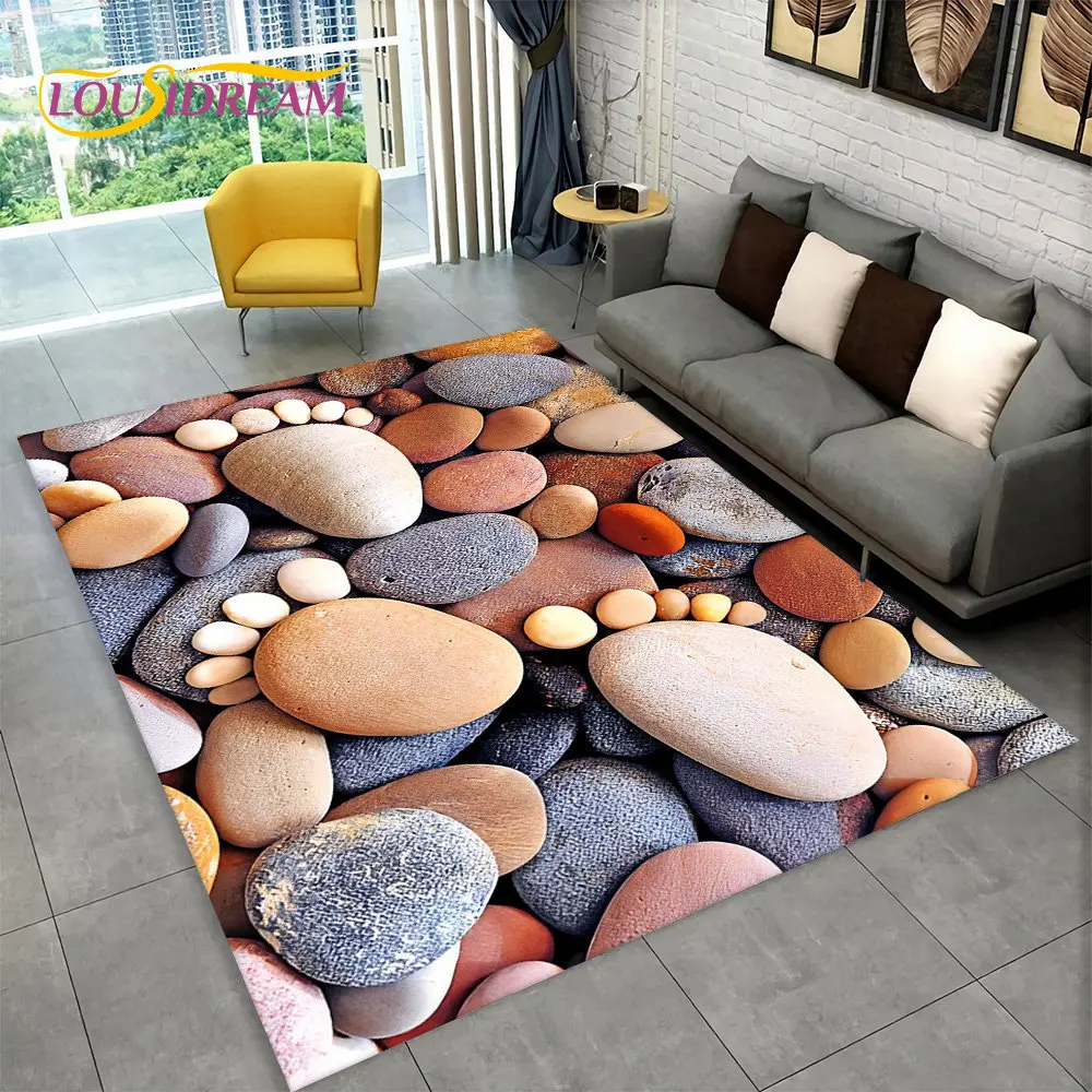 3D Stone Footprint Beach Pebbles Area Rug,Carpet Rug for Home Living Room Bedroom Sofa Doormat Kitchen Decor Non-slip Floor Mat
3D Stone Footprint Beach Pebbles Area Rug,Carpet Rug for Home Living Room Bedroom Sofa Doormat Kitchen Decor Non-slip Floor Mat