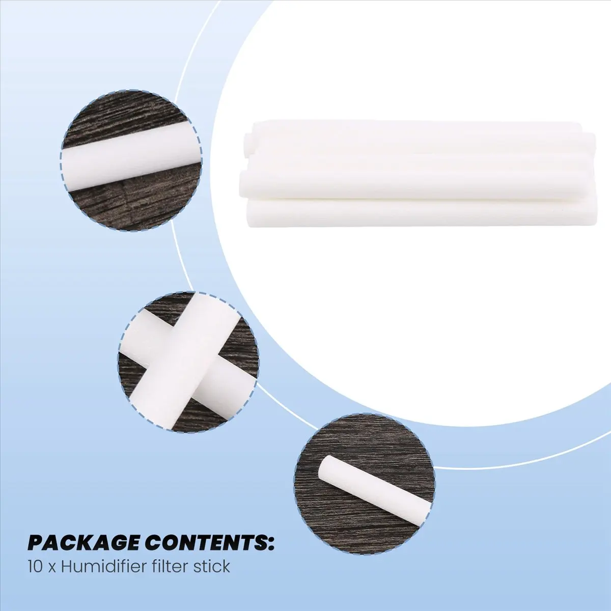 (A64E) Humidifier Cotton Swabs, Humidifier Refill Stick Portable Personal USB Mini Humidifier Filter Replacement Elements 10Pcs
(A64E) Humidifier Cotton Swabs, Humidifier Refill Stick Portable Personal USB Mini Humidifier Filter Replacement Elements 10Pcs