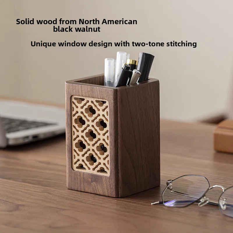 Wood Pen Holder Creative Multi-Functional Desk Organizer for Students Office Teachers Day Gift
Wood Pen Holder Creative Multi-Functional Desk Organizer for Students Office Teachers Day Gift