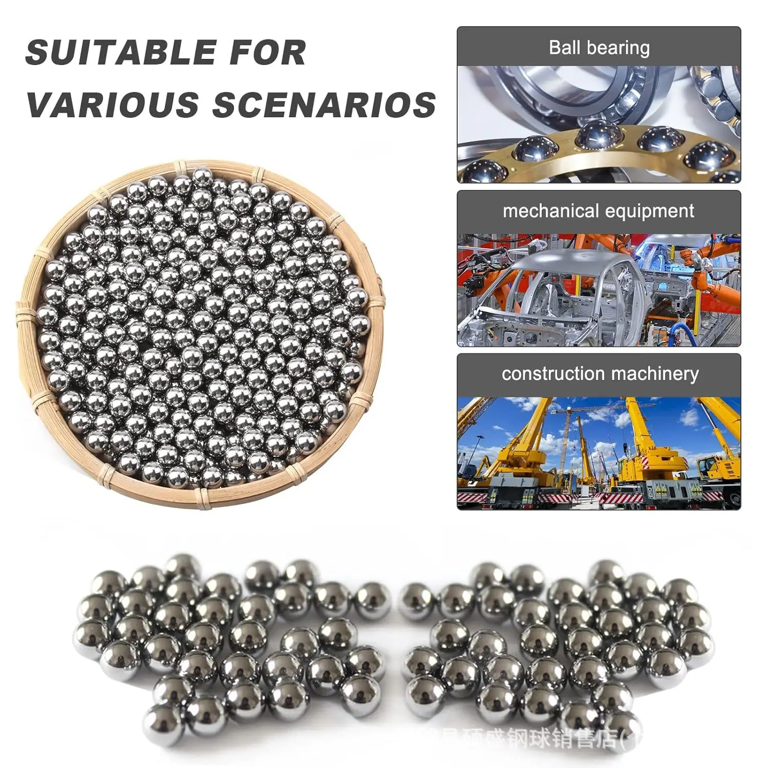 100pcs 5mm Round Stainless Steel Mini Paint Mixing Balls Model Supplies Nail Polish Mixing Agitator Balls
100pcs 5mm Round Stainless Steel Mini Paint Mixing Balls Model Supplies Nail Polish Mixing Agitator Balls