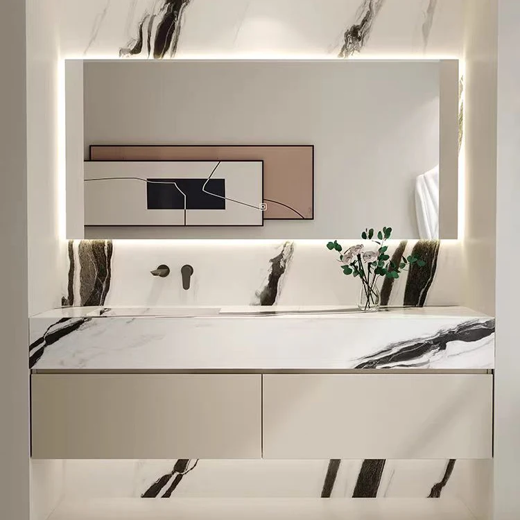 HV-High-end Modern Hotel-style Bathroom Basin Intelligent Mirror, Villa Hotel Single Water Sink Wall-mounted Bathroom Cabinet*
HV-High-end Modern Hotel-style Bathroom Basin Intelligent Mirror, Villa Hotel Single Water Sink Wall-mounted Bathroom Cabinet*