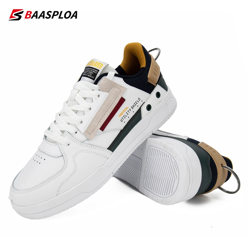 Baasploa/мужская прогулочная обувь, новые весенние уличные водонепроницаемые кожаные кроссовки, мужские удобные легкие нескользящие кроссовки
Baasploa/мужская прогулочная обувь, новые весенние уличные водонепроницаемые кожаные кроссовки, мужские удобные легкие нескользящие кроссовки