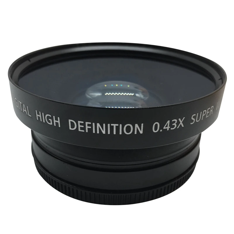 NEWYI 72MM 0.43X Professional HD Super Wide Angle Lens Wide Angle Lens Camera Accessories
NEWYI 72MM 0.43X Professional HD Super Wide Angle Lens Wide Angle Lens Camera Accessories