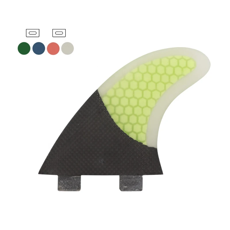 UNDERICEs Half Carbon Half Honeycomb Fiber Surf Fin G5 G7 Surfing Fin Hard Light High Quality 2 Tab Surfboard Fins
UNDERICEs Half Carbon Half Honeycomb Fiber Surf Fin G5 G7 Surfing Fin Hard Light High Quality 2 Tab Surfboard Fins
