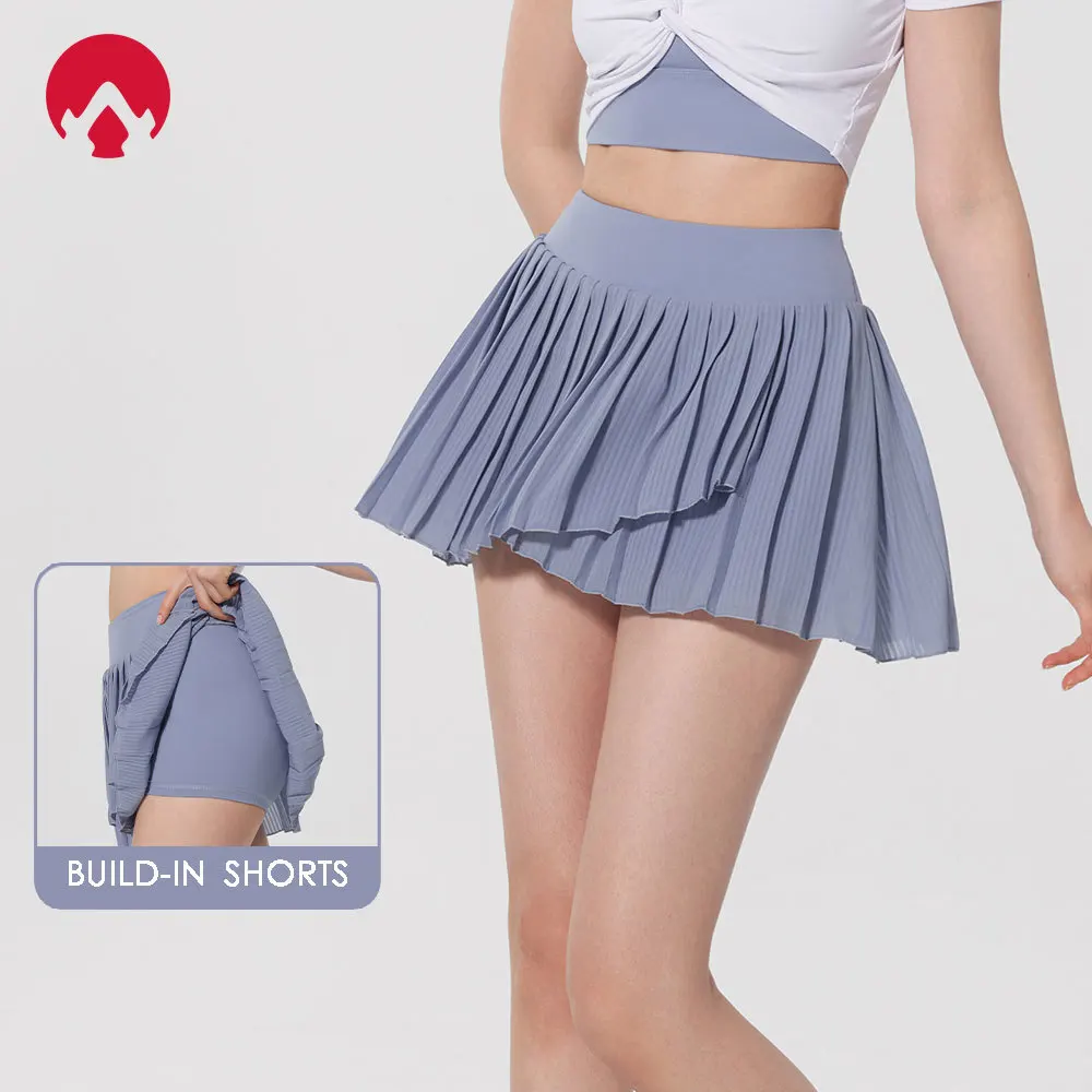 Pleated Layered Tennis Skirt with Yoga Shorts for Padel, Golf, Running, Gym & Fitness Outfits Clothes Activewear Badminton Skort
Pleated Layered Tennis Skirt with Yoga Shorts for Padel, Golf, Running, Gym & Fitness Outfits Clothes Activewear Badminton Skort