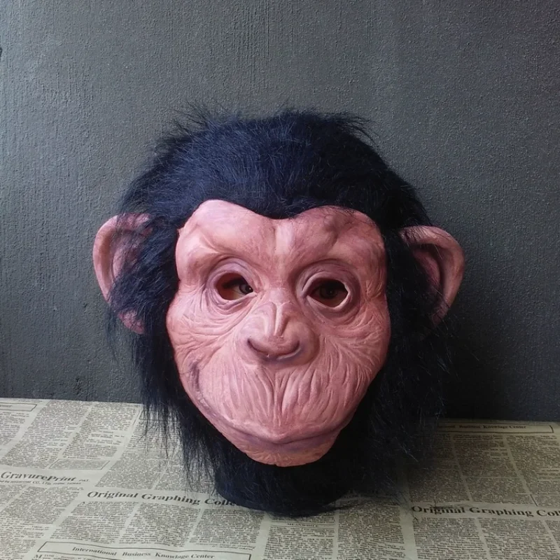 Funny Gorilla Mask Realistic Latex Apes Head for Halloween Cosplay Monkey Dance Parties and Comedy Performances Headgear
Funny Gorilla Mask Realistic Latex Apes Head for Halloween Cosplay Monkey Dance Parties and Comedy Performances Headgear