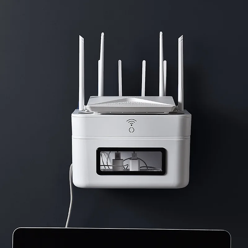 WiFi Wireless Router Storage Box Wall-Mounted Set-Top Box Patch Board Socket Fantastic Wire Storage Organizer Box Organize
WiFi Wireless Router Storage Box Wall-Mounted Set-Top Box Patch Board Socket Fantastic Wire Storage Organizer Box Organize