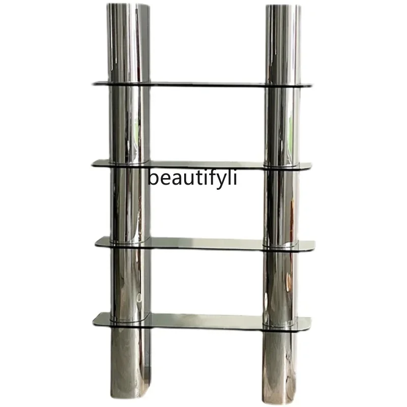 Clothing Store Stainless Steel Shelf Zhongdao Display Shelf Industrial Clothing Display Earring Organizer
Clothing Store Stainless Steel Shelf Zhongdao Display Shelf Industrial Clothing Display Earring Organizer