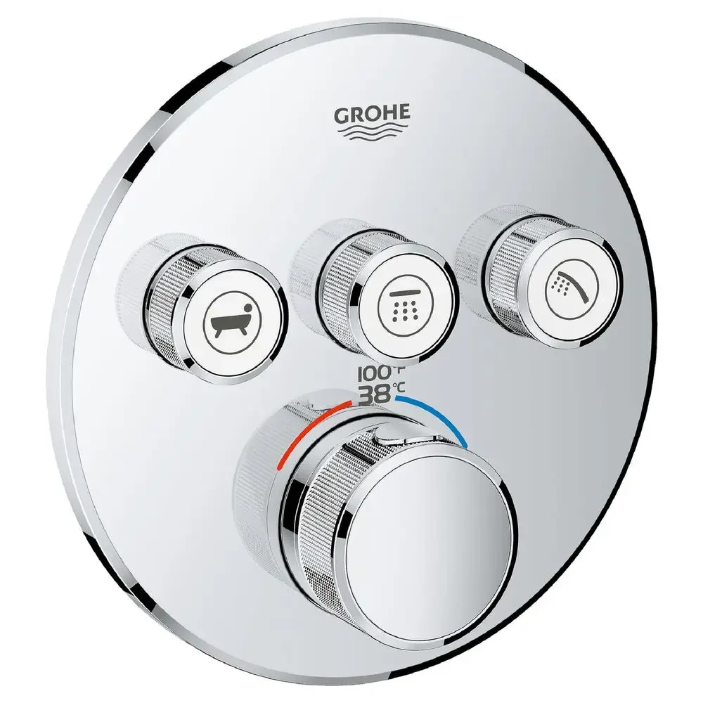 29138000 29138 Round US Chrome Thm Smartcontrol 3,Starlight Chrome
29138000 29138 Round US Chrome Thm Smartcontrol 3,Starlight Chrome