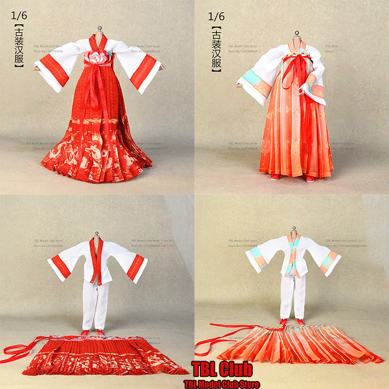 1/6 Scale Female Clothes Ancient Costume Tang Costume Hanfu Embroidery Chest Length Hezi/Ru Skirt For 12-inch Figure Soldier
1/6 Scale Female Clothes Ancient Costume Tang Costume Hanfu Embroidery Chest Length Hezi/Ru Skirt For 12-inch Figure Soldier