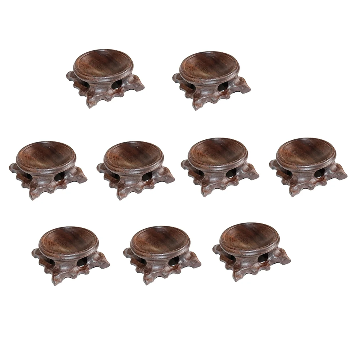 9 Pieces Mini Wooden Stand for Crystal Sphere Stand Wooden Display Stand Crystal Ball Stand Ball Holder for Rock Decor
9 Pieces Mini Wooden Stand for Crystal Sphere Stand Wooden Display Stand Crystal Ball Stand Ball Holder for Rock Decor