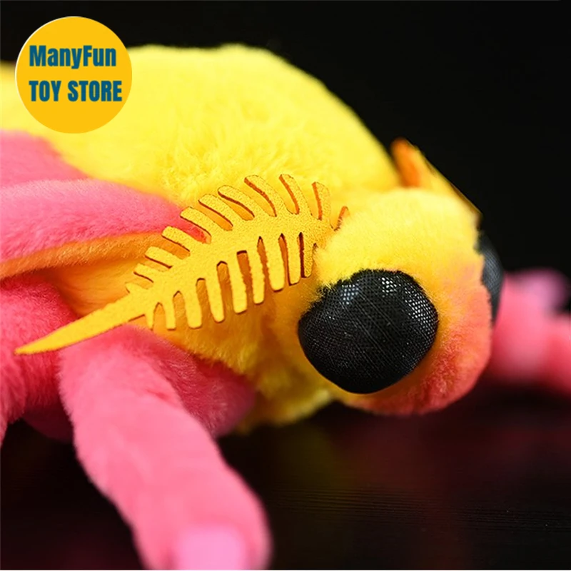 Lifelike Rosy Maple Moth Plush Toy Insect Plushie Realistic Silk Moth Stuffed Animal Simulation Doll Toy Gift Collectors
Lifelike Rosy Maple Moth Plush Toy Insect Plushie Realistic Silk Moth Stuffed Animal Simulation Doll Toy Gift Collectors