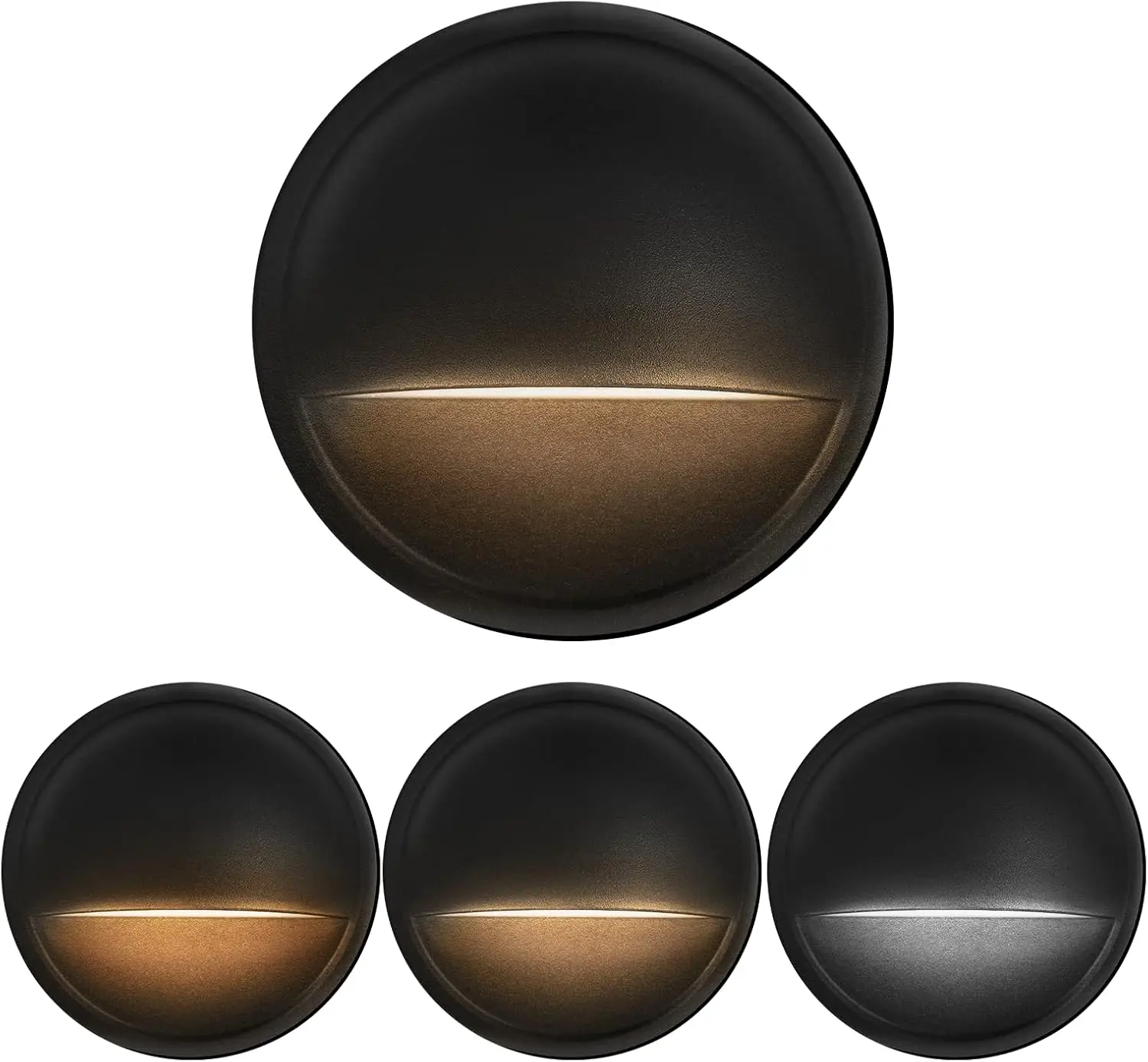 LED Low Voltage Deck Lights 6-Pack 3CCT Selectable 2700K/3500K/5000K, 3W 12V-24V AC/DC Die-Cast Aluminum Step Lights for Outdoor
LED Low Voltage Deck Lights 6-Pack 3CCT Selectable 2700K/3500K/5000K, 3W 12V-24V AC/DC Die-Cast Aluminum Step Lights for Outdoor