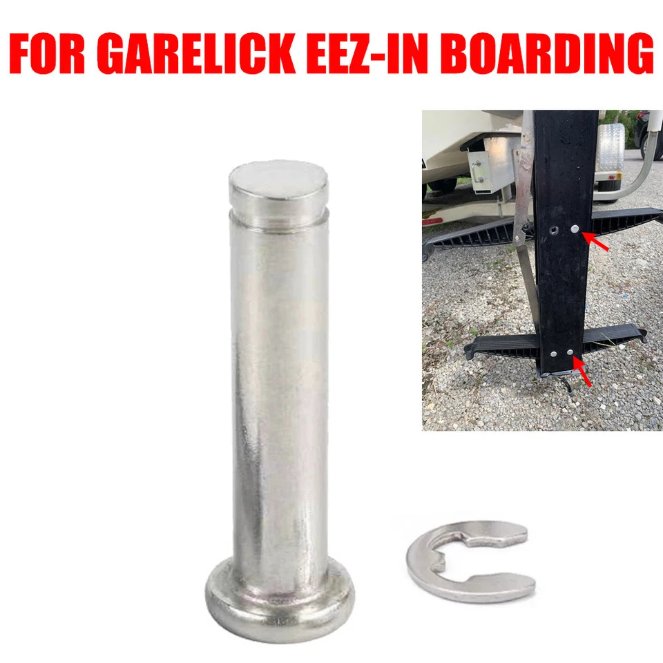 Pivot Pin Kit Stainless Steel For Garelick Eez-In Boarding / Swim Ladder Replace
Pivot Pin Kit Stainless Steel For Garelick Eez-In Boarding / Swim Ladder Replace
