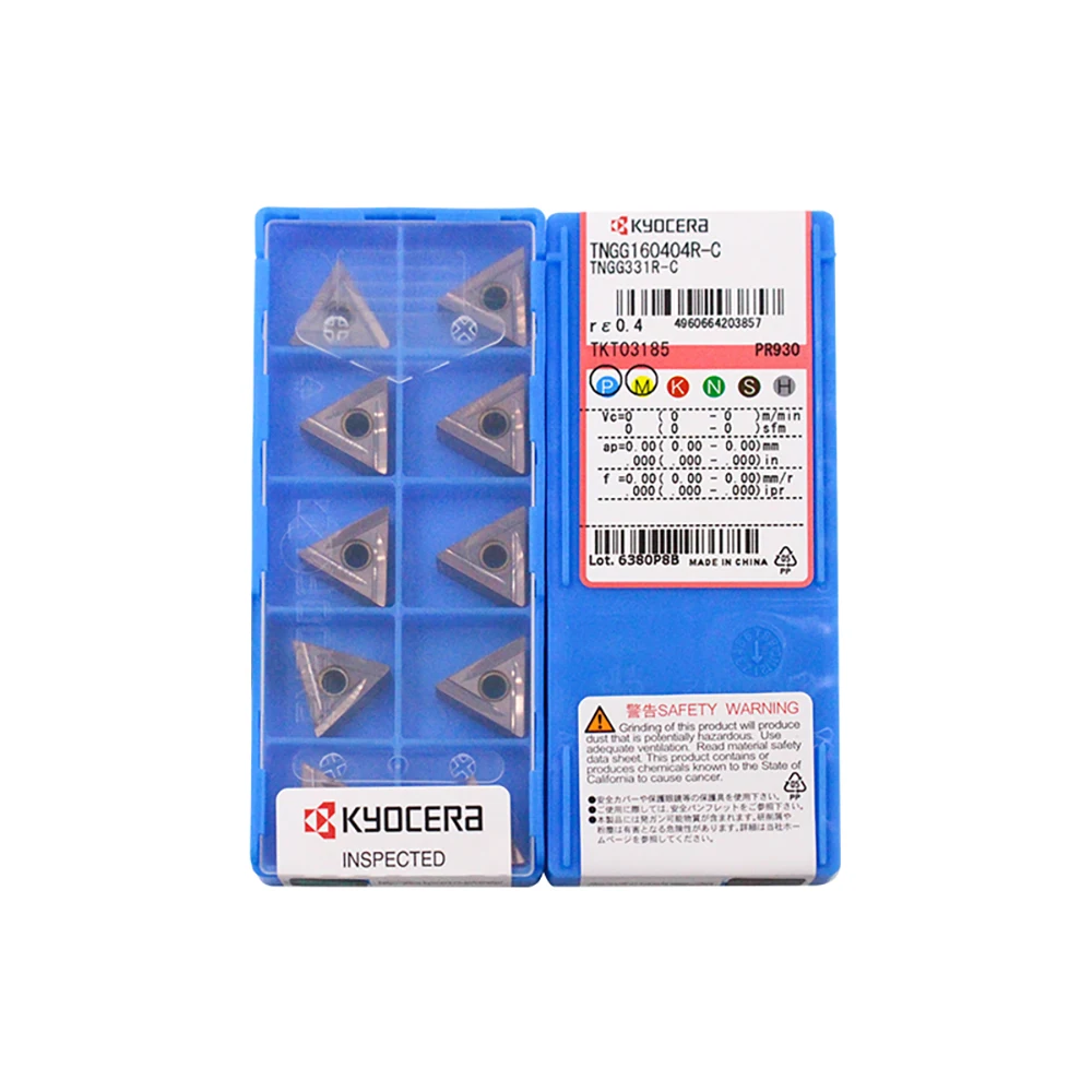 Original TNGG 160402R-C 160404R-C 160408R-C 160412R-C 220404R-C 220408R-C TN60 PR930 KW10 60° Triangle Negative Insert 
Original TNGG 160402R-C 160404R-C 160408R-C 160412R-C 220404R-C 220408R-C TN60 PR930 KW10 60° Triangle Negative Insert