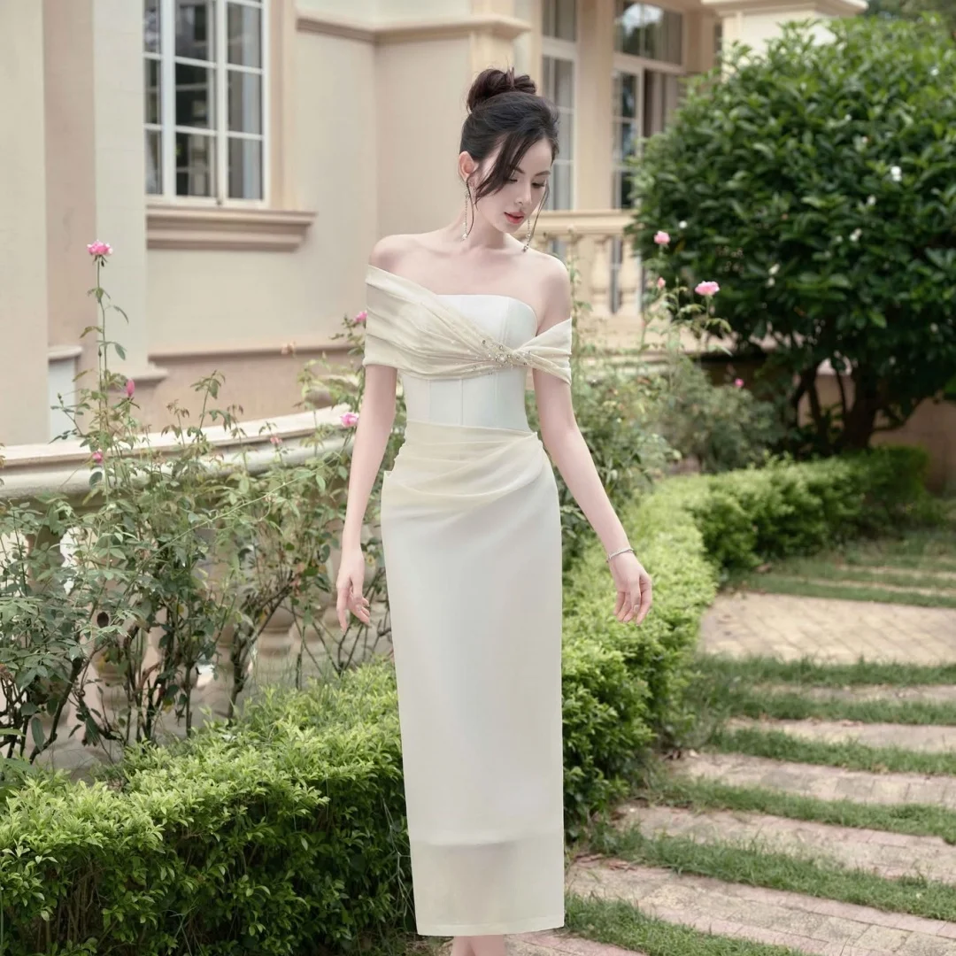 Customized Graceful Organza Straight Detachable Sleeve Crystal Evening Dresses Strapless Special Occasion Gowns Delicate
Customized Graceful Organza Straight Detachable Sleeve Crystal Evening Dresses Strapless Special Occasion Gowns Delicate